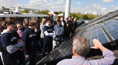 Energiewende schaffen Berufserkundungstour Bonn