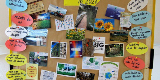 Beteiligungsmethoden BIld vom Terrifica Vision Board