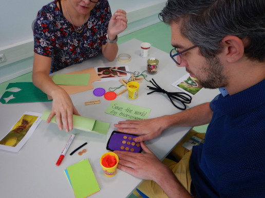 In ko-kreativen Workshops diskutieren Menschen aus ganz unterschiedlichen Bereichen, welche Leitlinien f&uuml;r die Ausbildung in der Bio&ouml;konomie gelten sollen.