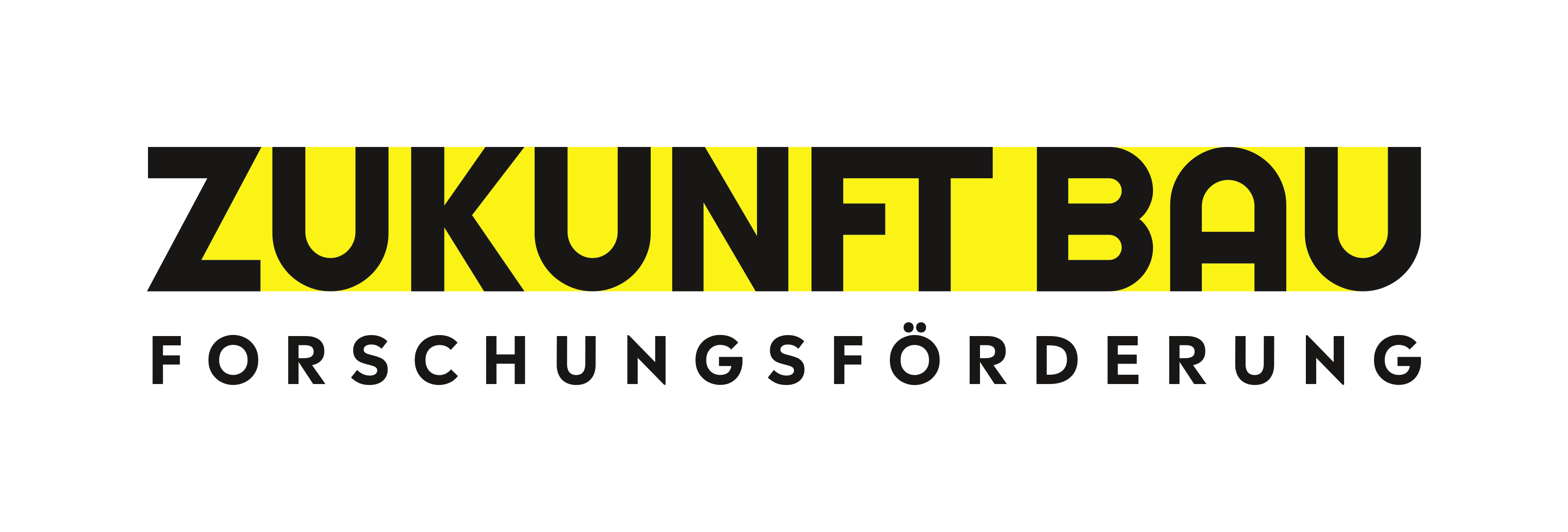 ZukunftBau Forschungsfoerderung gelb